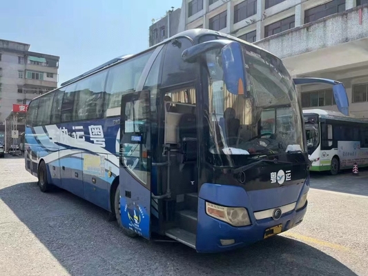 El servicio de autobús usado Yutong ZK6110 utilizó puertas del autobús dos del motor de la parte posterior del autobús 49-51seater de la iglesia
