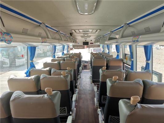 El motor de dirección izquierdo 220kw del WP del chasis del saco hinchable utilizó al pasajero que el autobús usado los asientos de Yutong del autobús 50 para las ventas modela a Zk 6119