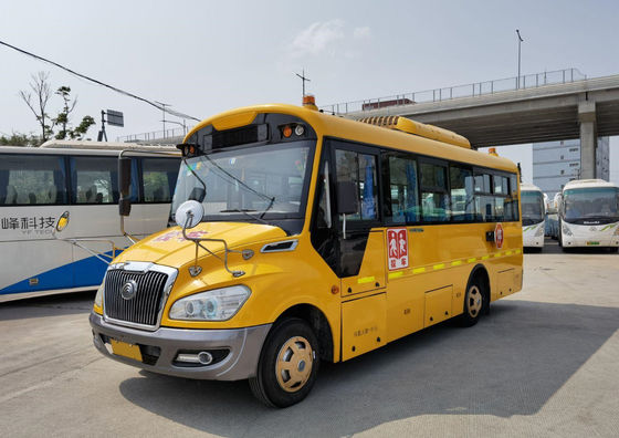 41 asientos Yutong usado 2014 años transportan al conductor usado Steering No Accident del autobús escolar LHD del motor diesel de ZK6729D